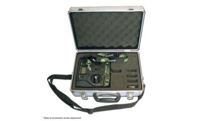 S0448511 - Mallette aluminium pour �metteur/radio - mousses amovibles