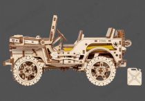 S056WR309 - Jeep 4x4  maquette/puzzle 3D en bois - WOODEN CITY