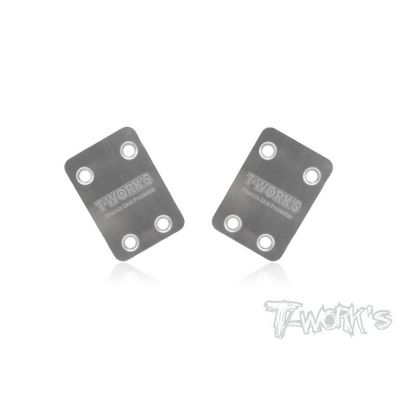 Sabot de Protection de Chassis Inox pour KYOSHO MP9 (2 Pcs)