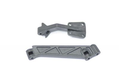 SER600442 - Renforts de chassis av/ar cobra 811e - Pi�ce d�tach�e SERPENT