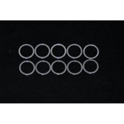 Serpent Rondelles 15x21x4mm (x10) 110432