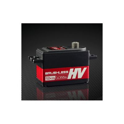 SERVO BRUSHLESS 7.4V LOW PROFIL 1205HV TITANIUM (12KG/0.055SEC)