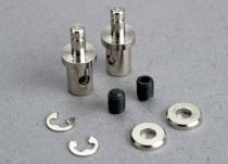 SERVO ROD CONNECTORS (2)/ 3MM SET SCREWS