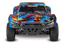 SLASH - 4x2 - ROCK N\'ROLL - 1/10 BRUSHED TQ 2.4GHZ - SANS AQ/CHG - TRAXXAS - TRX58024-RNR