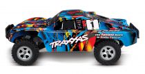 SLASH - 4x2 - ROCK N\'ROLL - 1/10 BRUSHED TQ 2.4GHZ - SANS AQ/CHG - TRAXXAS - TRX58024-RNR