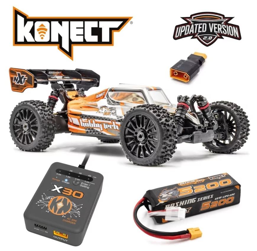 SPIRIT NXT EVO RR 2.0 BRUSHLESS RTR ORANGE version PACK 1.NXT.RR-2.0-OR-PK 