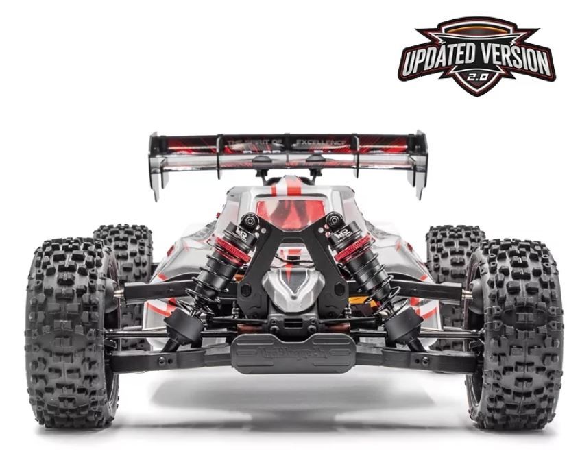 SPIRIT NXT EVO RR 2.0 BRUSHLESS RTR ROUGE version PACK  1.NXT.RR-2.0-RD-PK
