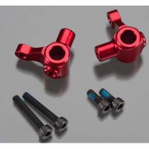 STEERING BLOCKS, ALUMINUM (RED