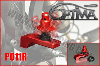 Support de carrosserie arr�re OPTIMA sur silent-bloc ROUGE