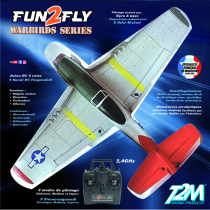 T2M Fun2Fly USAAF Fighter P-51 Mustang 400mm - T2M-T4524