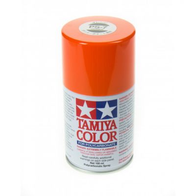 Tamiya Peinture Lexan Orange PS-7 86007