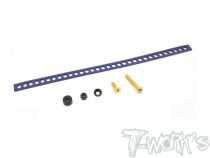 TG-059 - Sangle caoutchouc pour réservoir 1/8e buggy truggy - T-WORKS