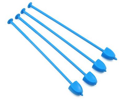 Tige rangement Bleu pneus Buggy 1/10 (4) - DER-DER-ZS4-B - Pi�ce d�tach�e DE Racing