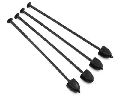 Tige rangement Noir pneus Buggy 1/10 (4) - DER-ZS4-BLK - Pi�ce d�tach�e DE Racing