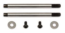 Tiges d\'amortisseurs 3 x 21 V2 traitement Chrome (2)  -   Team Associated - AS91616