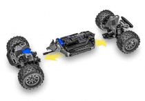 Traxxas 107154-1-BLUE MINI-MAXX 4WD BL-2S Brushless  107154-1-BLUE  