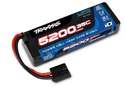  Traxxas Chargeur EZ-Peak Plus 2970G + 1x Lipo 7.4V 5200mAh 35C 2844R 2970g-2sr