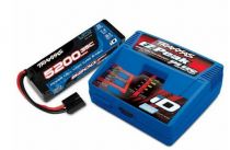  Traxxas Chargeur EZ-Peak Plus 2970G + 1x Lipo 7.4V 5200mAh 35C 2844R 2970g-2sr