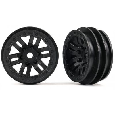  Traxxas Jante Defender Noir 1.0\  (x2) TRX-4M 9768