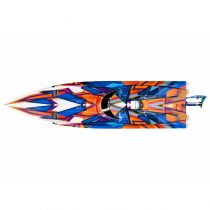 Traxxas Offshore Spartan VXL 6S TQi ID TSM RTR (Sans Accu/Chargeur) 57076-4-ORNGR