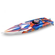 Traxxas Offshore Spartan VXL 6S TQi ID TSM RTR (Sans Accu/Chargeur) 57076-4-ORNGR