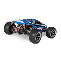 Traxxas Rustler 2wd XL-5 LED TQ ID RTR 37054-61-BLU