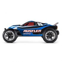 Traxxas Rustler 2wd XL-5 LED TQ ID RTR 37054-61-BLU