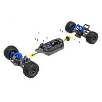 Traxxas Rustler 4x4 BL-2s RTR 67164-4-BLUE