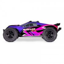 Traxxas Rustler 4x4 XL-5 LED ID TQ Stadium Truck RTR 67064-61-PINK