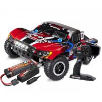 Traxxas Slash 4x4 XL-5 LED Brushed ID RTR 68054-61 avec Accu et Chargeur