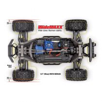 Traxxas WideMAXX 4S 4WD Brushless TQi TSM RTR 89086-4