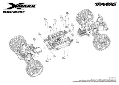 Traxxas X-MAXX 8s | 4wd Brushless Radio TQi & TSM iD RTR | 77086-4