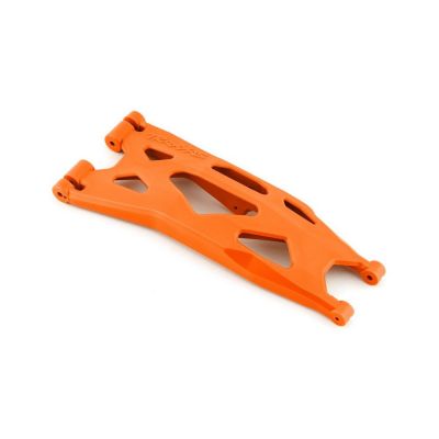 Triangle inf�rieur gauche Traxxas orange pour Wide XMaxx - Traxxas 7894T