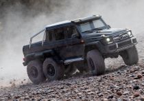 TRX-6 MERCEDES BENZ CLASSE G 63 AMG 6X6 - NOIR - TRAXXAS TRX88096-4-BLK