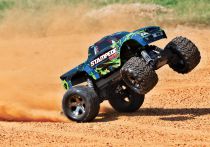 TRX36076-4-GRN - STAMPEDE 4x2 VERT - 1/10 VXL BRUSHLESS - TSM - SANS AQ/CH - TRX36076-4-GRN TRAXXAS