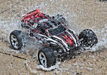 TRX37054-4-RED - RUSTLER - 4x2 - ROUGE - 1/10 BRUSHED TQ 2.4GHZ - SANS AQ/CHG - TRAXXAS