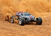 TRX37054-4-RED - RUSTLER - 4x2 - ROUGE - 1/10 BRUSHED TQ 2.4GHZ - SANS AQ/CHG - TRAXXAS