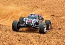 TRX37054-4-RED - RUSTLER - 4x2 - ROUGE - 1/10 BRUSHED TQ 2.4GHZ - SANS AQ/CHG - TRAXXAS