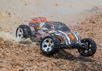 TRX37054-4-RED - RUSTLER - 4x2 - ROUGE - 1/10 BRUSHED TQ 2.4GHZ - SANS AQ/CHG - TRAXXAS