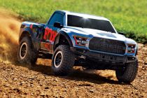 TRX58094-1-FOX - FORD RAPTOR F-150 FOX- 4x2 - 1/10 BRUSHED TQ 2.4GHZ - iD - TRAXXAS