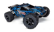 TRX67064-1 - RUSTLER 4x4 BLEU - 1/10 BRUSHED STADIUM TRUCK TQ 2.4GHZ - Batterie et Chargeur inclus - TRAXXAS