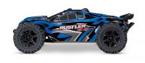 TRX67064-1 - RUSTLER 4x4 BLEU - 1/10 BRUSHED STADIUM TRUCK TQ 2.4GHZ - Batterie et Chargeur inclus - TRAXXAS