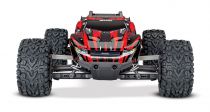 TRX67064-1 - RUSTLER 4x4 ROUGE - 1/10 BRUSHED STADIUM TRUCK TQ 2.4GHZ - Batterie et Chargeur inclus - TRAXXAS