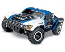 TRX68086-4-RED - TRAXXAS SLASH - 4x4 - ROUGE - 1/10 BRUSHLESS - TSM - iD- SANS ACCUS/CHARGEUR