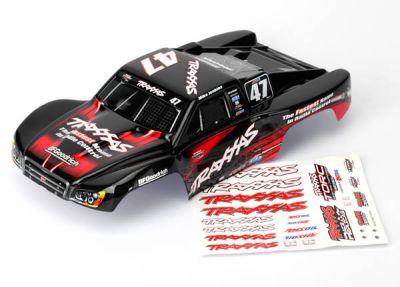 TRX7085 - TRAXXAS - CARROSSERIE SLASH 1/16EME MIKE JENKINS N�47 PEINTE ET DECOREE