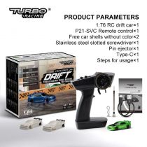 Turbo Racing Micro Drift RTR 1/76 TB-C64