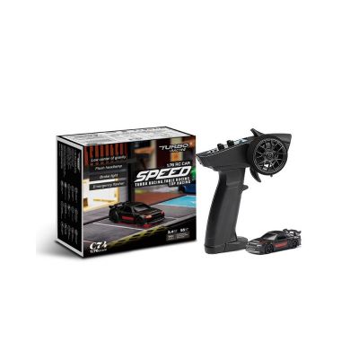 Turbo Racing Micro Sport version Noire 1/76�me RTR- TB-C74