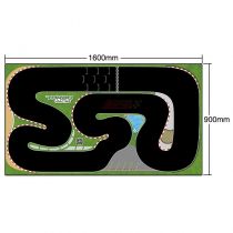 TURBO RACING Piste XXL pour Turbo Racing Micro Rally (90x160 cm), TB-760102