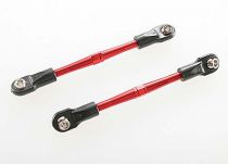 TURNBUCKLES, ALUMINUM (RED-ANODIZED), TOE LINKS, 59MM (2) (ASSEMBLED
