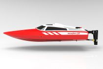 V795-1R - VOLANTEX - BATEAU VECTOR 28 RTR MINI RACING - ROUGE et BLANC